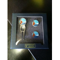 Custom Divot Tool and Golf Hat Clip Gift Set